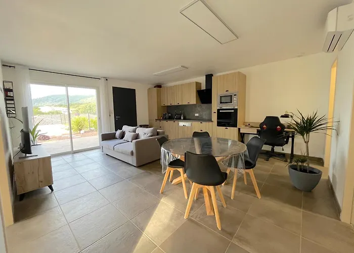Maison A Ajaccio Tout Confort- Proche Plage Et Aeroport- Exterieur Privatif Avec Barbecue